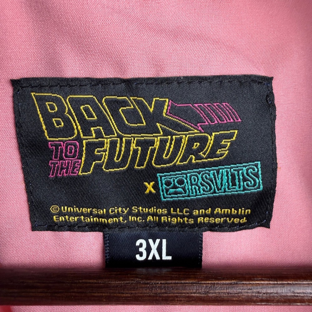 RSVLTS Back to the Future Eastwood Roper Shirt Mens 3XL KUNUFLEX Pearl Snap - Picture 4 of 9